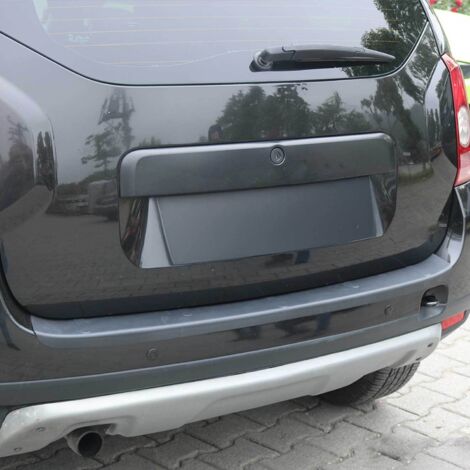 Protection Seuil de Pare-Chocs Arrière pour Dacia Duster 2012 à 2018, Couverture de Seuil de Coffre, Bande Seuil de Chargement, Style élégant, en ABS Noir