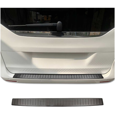 Protection Seuil de Pare-Chocs Compatible avec Mercedes Vito W447 2014-2024 Noir Brossé