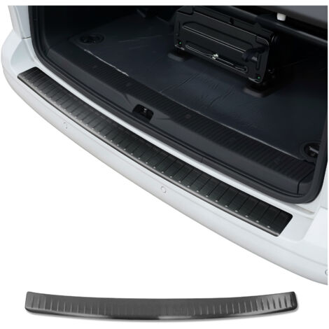 OMAC Protection Seuil de Pare-Chocs pour VW T6 T6.1 2015-24 Double Porte Foncé Brossé