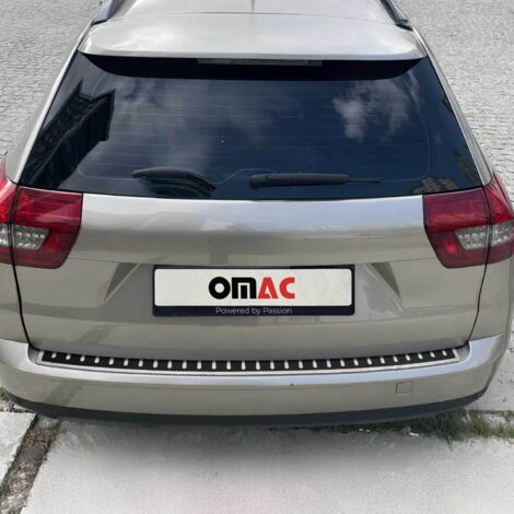 Protection Seuil de Pare-Chocs Arriére Compatible avec Citroen C5 Tourer Break 2008-17 CF (1/5)