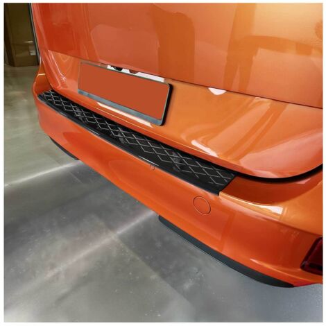 Protection Seuil De Pare-Chocs Arriére pour VW ID.Buzz 2022-26 ABS Noir Brillant