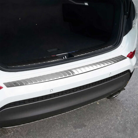 Protection Seuil de Pare-Chocs Arriére Compatible avec Hyundai Tucson 2015-2018 Acier CF (1/5)