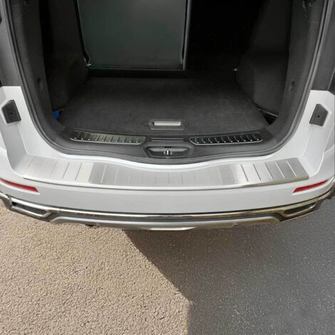 Protection Seuil de Pare-Chocs Arriére Compatible avec Renault Koleos 2017-2021 Acier