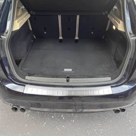 Protection seuil de Pare-Chocs arriére pour BMW Série 2 F45 2014-2021 Brossé