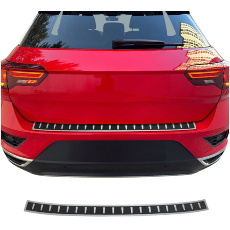 Protection Seuil de Pare-Chocs Arriére pour VW T-ROC 2017-2025 Acier INOX