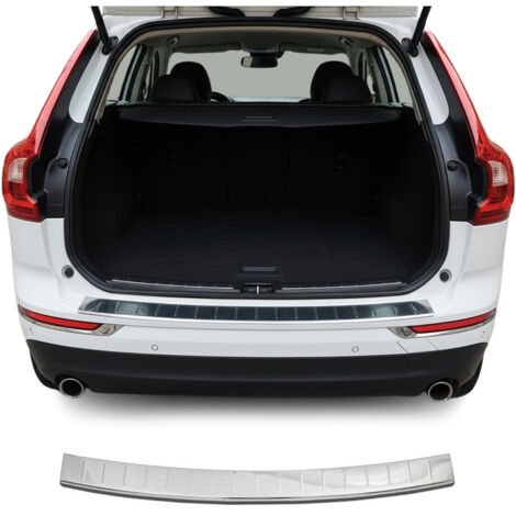 Protection Seuil de Pare-Chocs Arriére pour Volvo XC60 2017-2025 Acier INOX