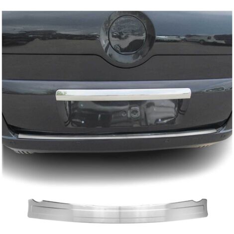 Protection Seuil De Pare-Chocs Arriére pour Citroen Nemo 2008-2023 Acier Brossé (1/5)