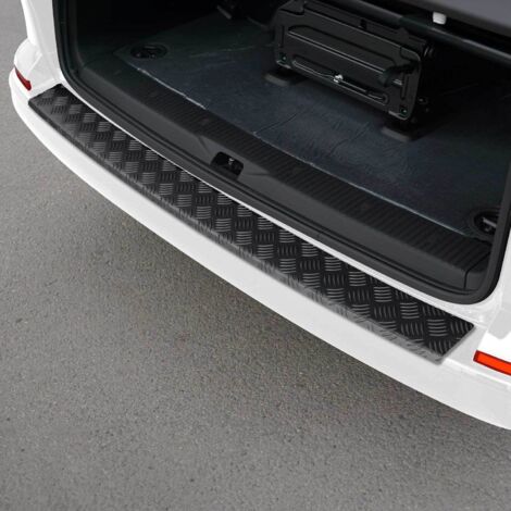 Protection Seuil de Pare-Chocs Arriére Compatible avec VW Transporter T6 2015-2024 Alu
