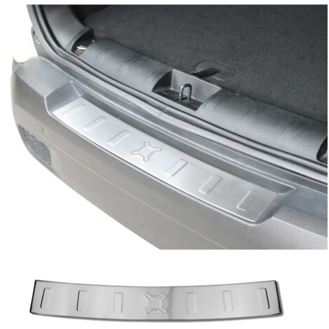 Protection Seuil de Pare-Chocs arrière - Compatible avec Jeep Renegade 2015-2022 - Couverture de Seuil de Coffre - Bande Seuil de Chargement - Style élégant - en Acier INOX Chromé Brossé (1/5)