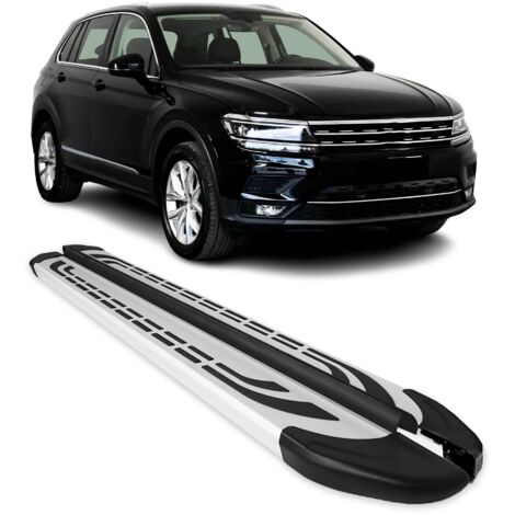 Marchepieds Latéraux pour VW Tiguan Allspace 2016-2023 Aluminium Gris 2Pcs (1/5)