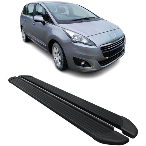 Marchepieds Latéraux pour Peugeot 5008 2009 à 2016, Marchepied latéral de Voiture en Aluminium, 2 Pcs
