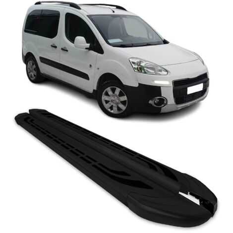 Marchepieds Latéraux pour Peugeot Partner Tepee 2008 à 2018, Marchepied latéral de Voiture en Aluminium, 2 Pcs (1/5)