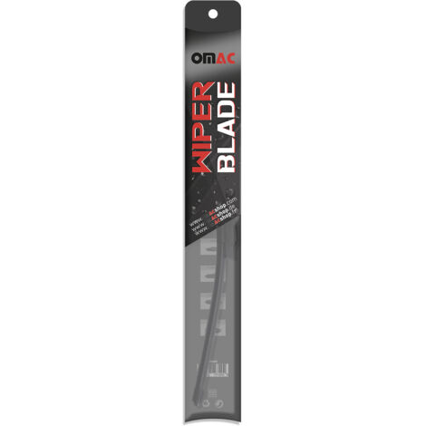 OMAC Balai Essuie-glace Arrière pour Universal 13" 325mm – 1 Pièce – Adaptateur 10-en-1 – Fonctionnement Silencieux – Caoutchouc Naturel (1/5)