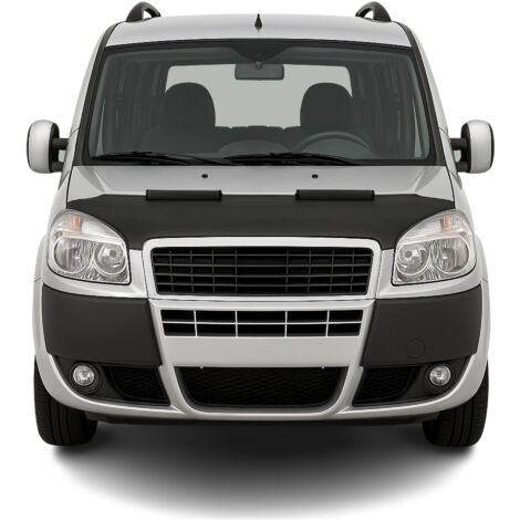Protège Capot pour Fiat Doblo 2006 à 2010, Bra de Capot Protection, Noir (1/5)