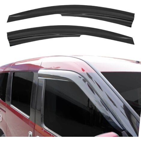 Déflecteurs De Vent Pluie d'air Compatible avec Fiat Fiorino Qubo 2007-2017 Acrylique 2 Pcs (1/5)