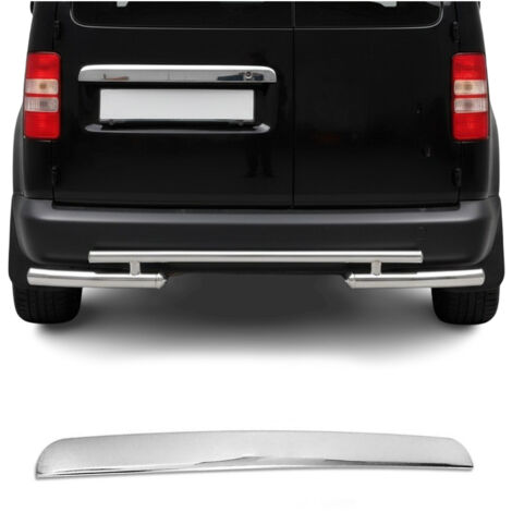 Garniture de Hayon Coffre pour VW Caddy 2003-2010 acier inox (1/5)