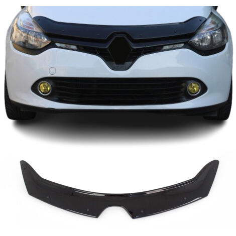 Deflecteurs d'air Capot de Voiture pour Renault Clio 2012-2019 Acrylique Noir