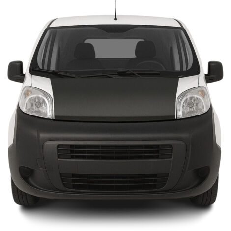 Protège Capot compatible avec Fiat Fiorino Qubo 2007 à 2021, Bra de Capot Protection, Noir (1/4)