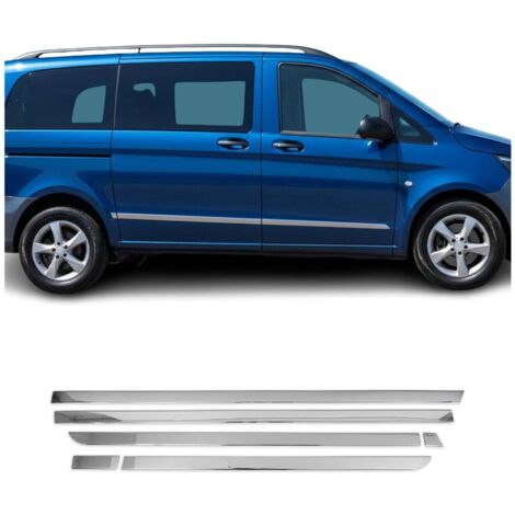 Garniture Baguette de porte latérale pour Mercedes Vito W447 1Porte L1 L2