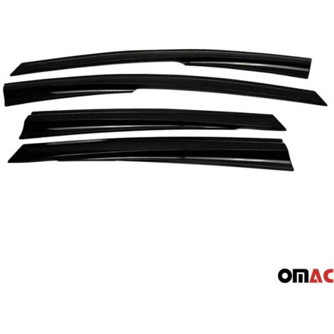 Déflecteurs de Vent Pluie d'air Compatible avec Ford Focus 2010-2018 HB SD SW Acrylique 4X (1/5)