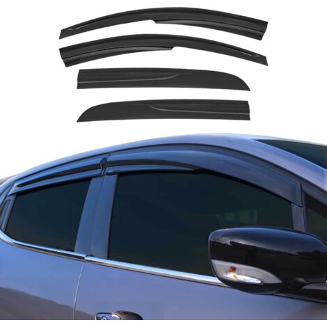Déflecteurs De Vent Pluie d'air Compatible avec Hyundai Getz HB 2002-2011 Acrylique 4 Pcs (1/5)