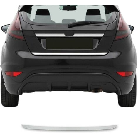 Garniture de Hayon Coffre pour Ford Fiesta VI 2008-2019 acier inox (1/5)