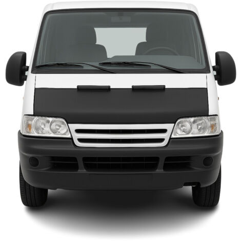 OMAC Protège Capot compatible avec Fiat Ducato mk2 2002-2006 FL Masque de voiture vinyle Noir (1/5)