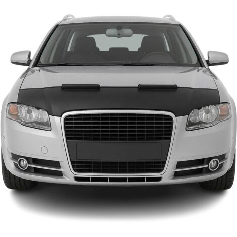 Protège capot Masque Compatible avec Audi A4 B7 Berline Break 2004-2008 vinyle Noir (1/5)