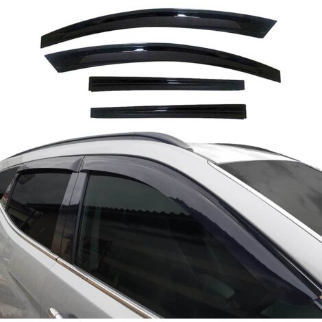 Déflecteurs De Vent Pluie d'air Compatible avec Kia Sportage 2015-2021 Acrylique 4 Pcs (1/5)