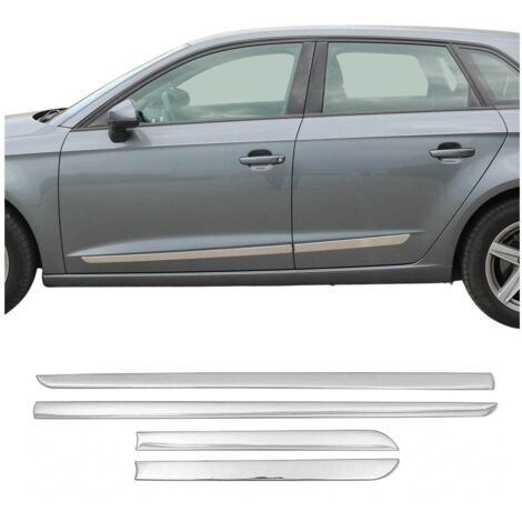 Garniture Baguette de porte latérale pour Ford Kuga 2013-2019 en acier chromé