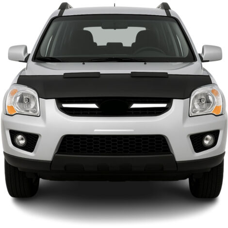 Protège Capot pour Kia Sportage 2004 à 2010, Bra de Capot Protection, Noir (1/5)
