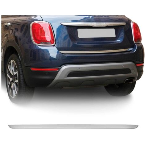 Garniture de Hayon Coffre pour Fiat 500X 2015-2026 acier inox