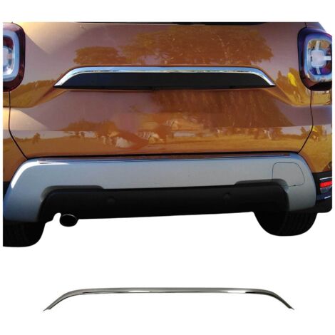Garniture de Hayon Coffre pour Dacia Duster 2018-2021 acier inoxy