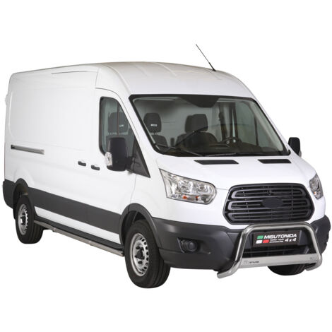 Pare-buffle Avant pour Ford Transit 2015-2026 63 mm en Acier Gris