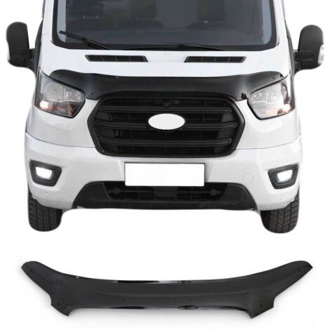 Déflecteur de Capot Compatible avec Ford Transit 2020-2026 en Acrylique Noir (1/5)