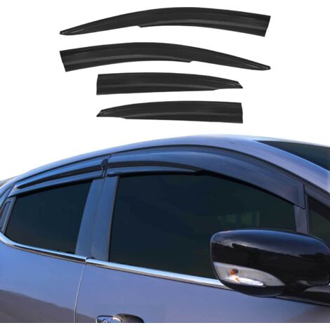 Déflecteurs De Vent Pluie d'air Compatible avec Ford Focus HB 2005-2008 Acrylique 4 Pcs (1/5)