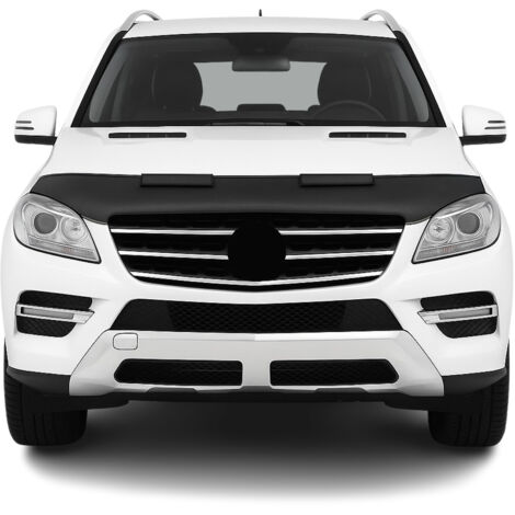 Protège Capot pour Mercedes Classe Ml W166 2011 à 2016, Bra de Capot Protection, Noir (1/5)