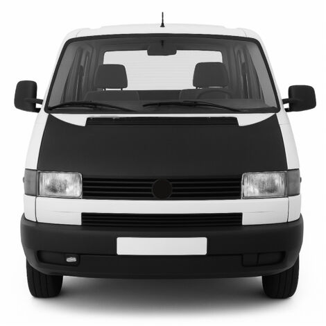 OMAC Protège Capot pour VW Transporter T4 1990 à 2003, Bra de Capot Protection, Noir (1/5)