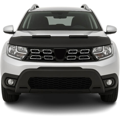 Protège Capot compatible avec Dacia Duster 2018 à 2023, Bra de Capot Protection, Noir