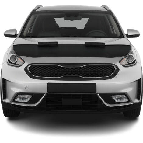 OMAC Protège Capot pour Kia Niro I 2017-2022 Masque de Voiture Vinyle Noir (1/5)