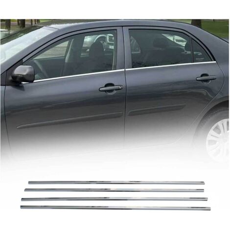 Garniture de Fenêtre pour Toyota Corolla 2007-2013 Berline Acier Inox 4Pcs (1/5)