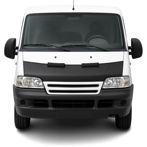 Protège Capot compatible avec Citroën Jumper 2002 à 2006, Bra de Capot Protection, Noir
