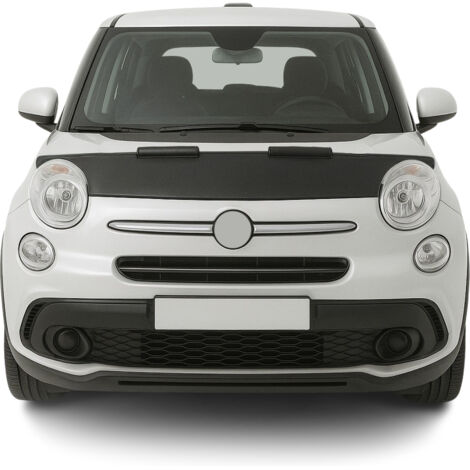 Protège Capot pour Fiat 500L 2013 à 2021, Bra de Capot Protection, Noir