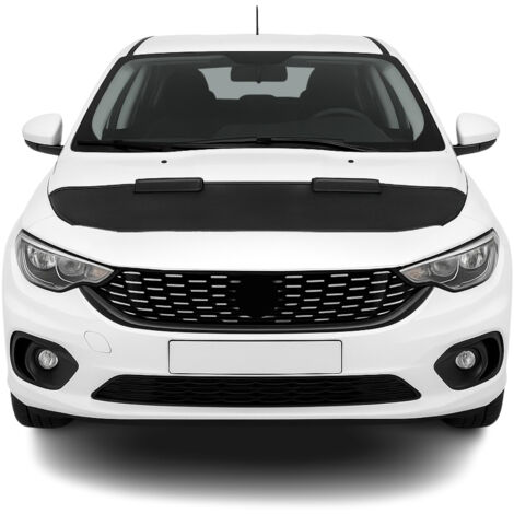 Protège Capot pour Fiat Tipo 2015-2026 Masque de voiture vinyle Noir (1/5)