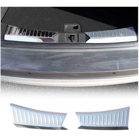 Protection Seuil de Coffre pour Ford Kuga 2013-2016 Acier INOX 2 Pcs (1/5)