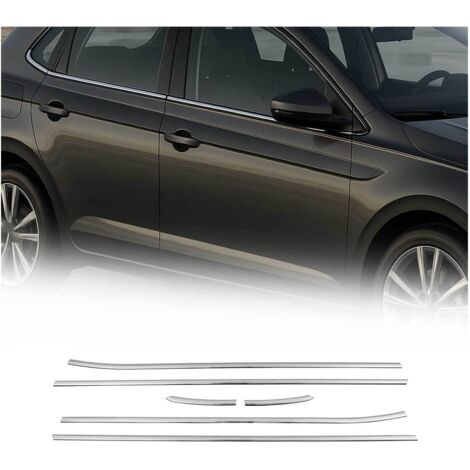 Garniture de Fenêtre pour VW Polo HB 2009-2017 Acier Inox 6Pcs (1/5)