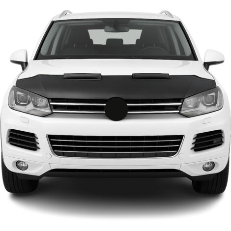 Protège Capot pour VW Touareg 2010-2015 Masque de voiture vinyle Noir (1/5)