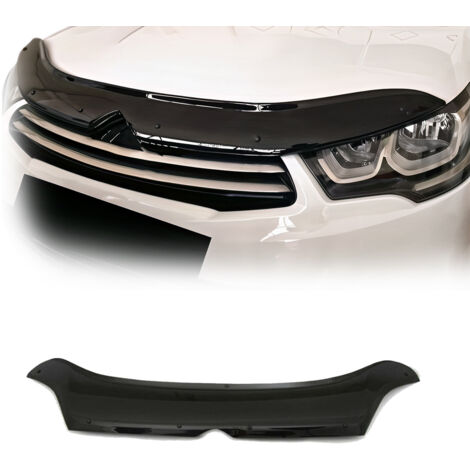 Deflecteurs d'air Capot de Voiture pour Citroen C4 2010-2020 HB Acrylique Noir (1/5)