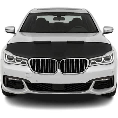 Protège capot Masque Compatible avec BMW Série 7 G11 G12 2015-2022 vinyle Noir (1/5)