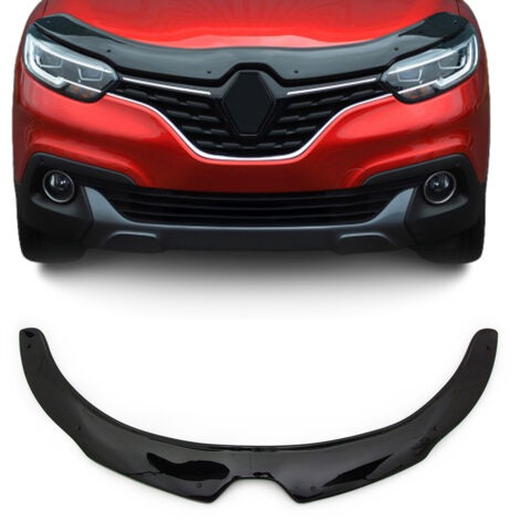 Deflecteurs d'air Capot de Voiture pour Renault Kadjar 2015-2021 Acrylique Noir (1/5)